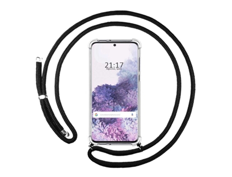 Carcasa Samsung Galaxy S20 TUMUNDOSMARTPHONE Colgante Negro