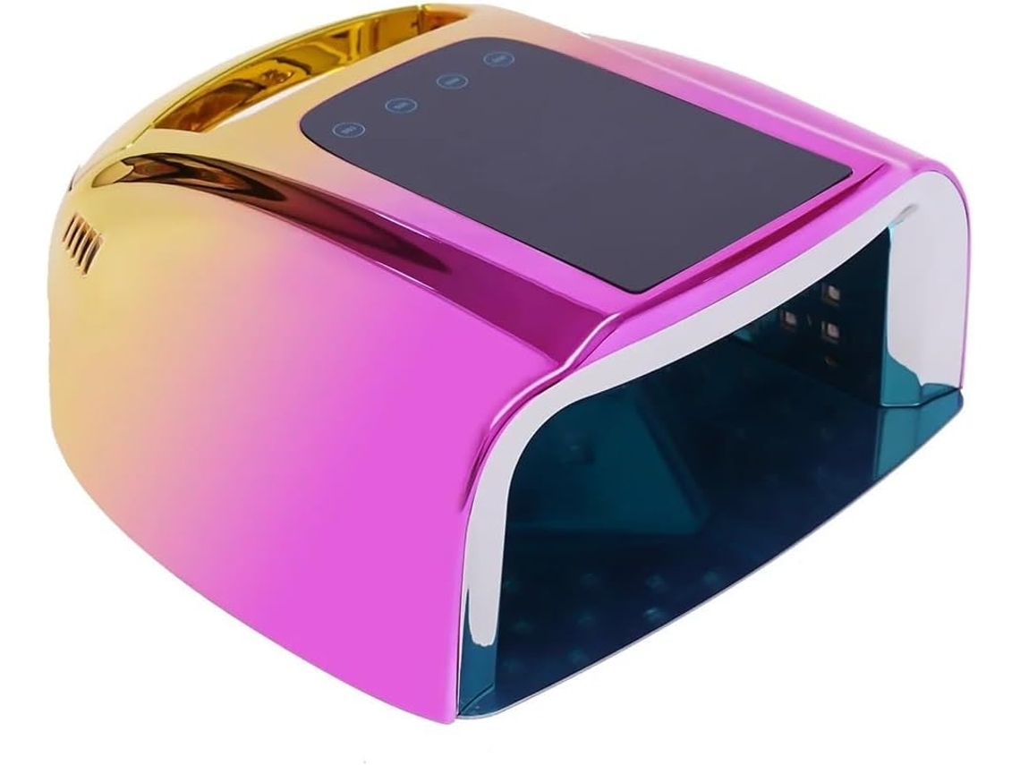 Lámpara De Uñas Led Uv Profesional Recargable E Inalámbrica De 96 W, 4 Ajustes De Temporizador (gradiente).