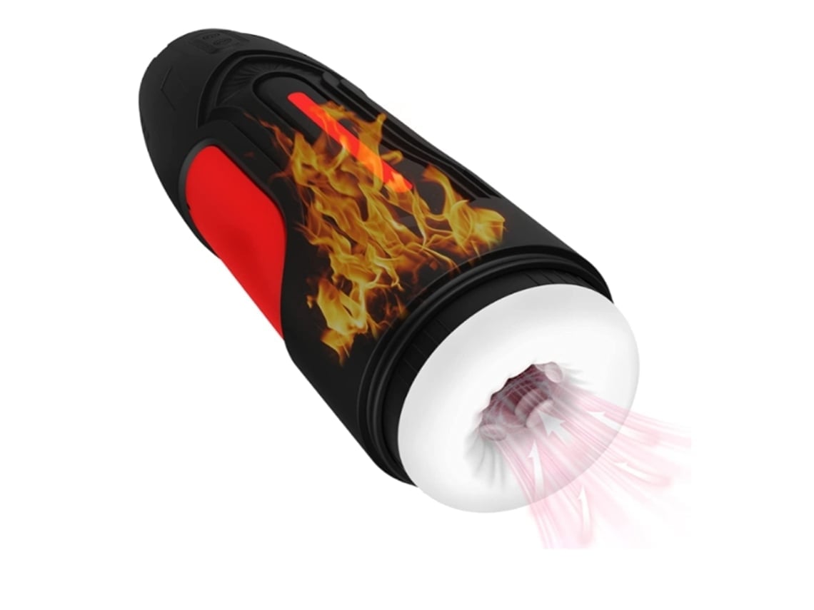 Masturbador Masculino Juguete De Masturbación Automático Para Hombres Manos Libres Con 7 Modos De Succión Y Vibración Rojo Yemaesre