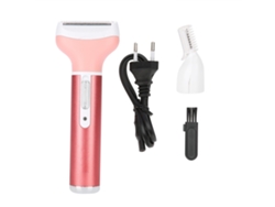 Depiladora Eléctrica 2 En 1 Para Mujer Depilación Facial Cuerpo Recortadora De Cejas Piel Suave