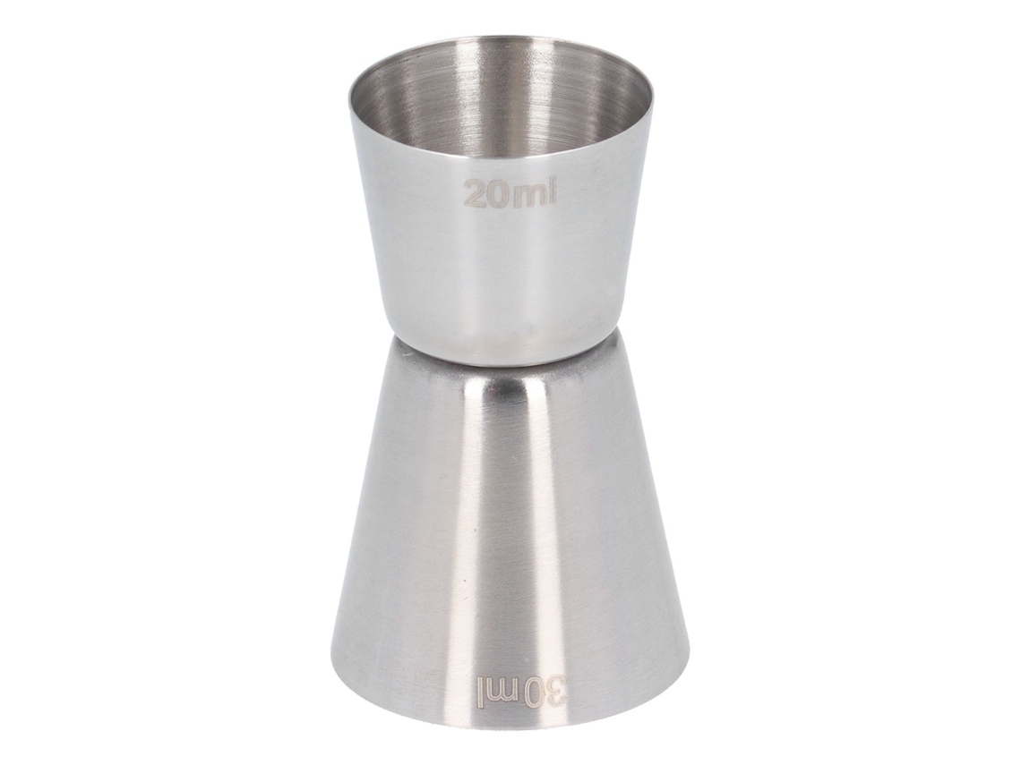 Vaso Medidor De Cóctel De 20/30 Ml, Acero Inoxidable, Doble Punta, Para Bar.