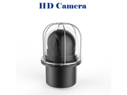Cámara de pesca subacuática de 10 pulgadas con clasificación IP68 y sumergible hasta 100 m, con enchufe USB.