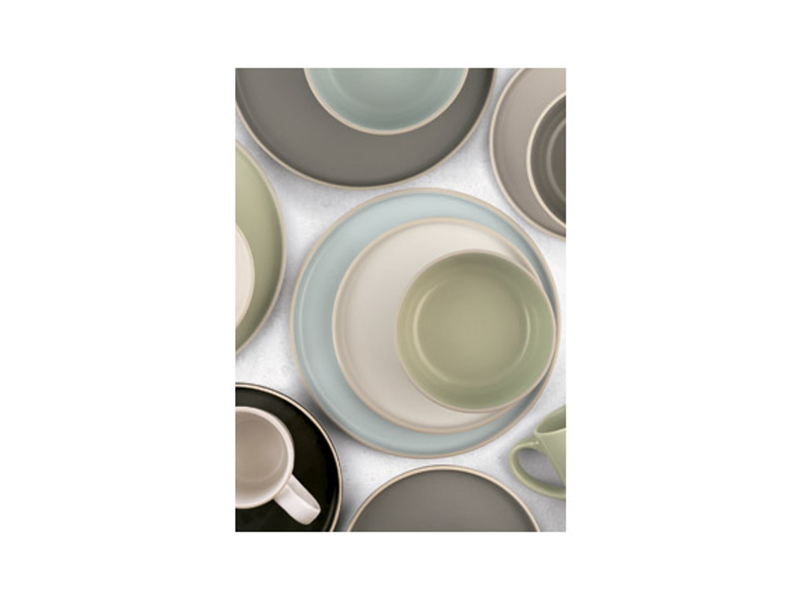 Conjunto de Pratos Stonware (18 Piezas)