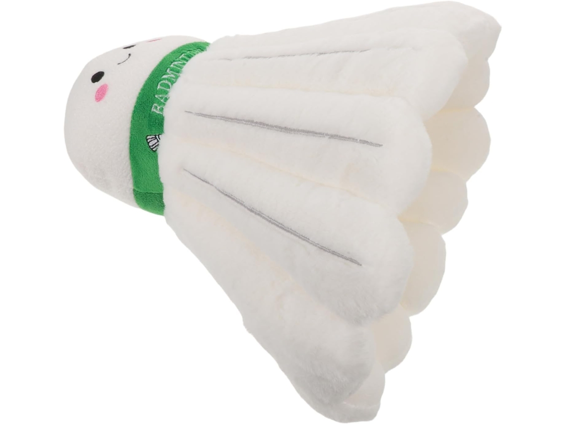 Peluche Suave Con Forma De Volante De Bádminton Para Niños Y Niñas