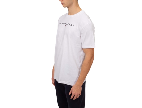 Camiseta de Hombre TOMMY JEANS Blanco (2XL)