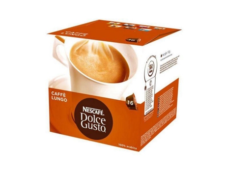 Cápsulas de Café Nescafé Dolce Gusto 98423 Lungo 16 Uds