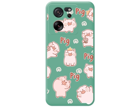 Funda para Xiaomi Xiaomi 13T TUMUNDOSMARTPHONE Silicona Líquida Verde
