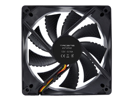 Ventilador PC 12cm Tacens Anima AF12 12V 14dBA 9 Aspas 1200 RPM Negro