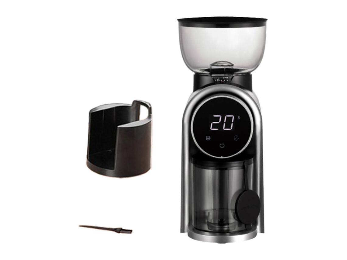 Molinillo de café eléctrico ajustable con pantalla inteligente, molinillo de espresso portátil para el hogar/viajes. Nostalgia88