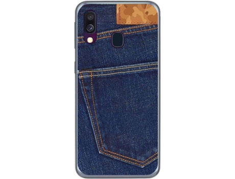 Carcasa Samsung Galaxy A40 TUMUNDOSMARTPHONE Vaquero Multicolor
