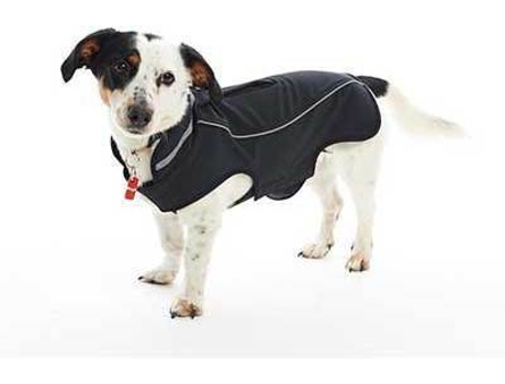 Abrigo de Lluvia para perros KRUUSE Buster Dog M-L Negro
