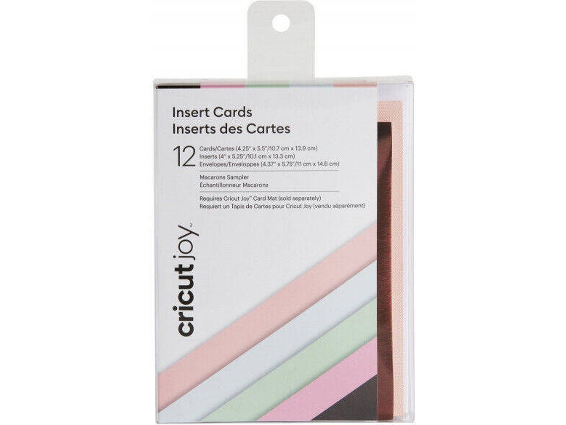 CARTAO PERS CRICUT JOY 12PCK(MACARONS)M3