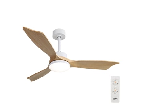 Ventilador de Techo con Luz EDM Báltico (E - 20 W - Ø132 cm)