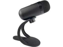 Micrófono Usb Para Pc: Micrófono Con Cable Omnidireccional De 360° Para Ordenador Con Un Solo Micrófono.