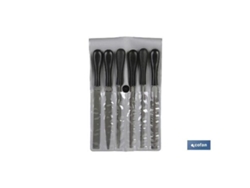 Juego de limas para llaves 6 uds. 100 mm