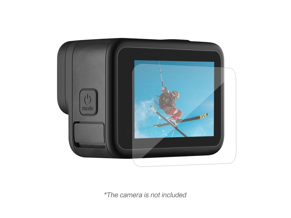 Protector de pantalla para GoPro Hero 9 Black, láminas con plantillas y accesorios de repuesto Telesin.