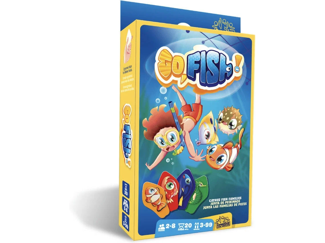 Juego de cartas CREATIVE TOYS Go Fish (Edad Mínima Recomendada:3+ com apoio/ 6+ sem apoio)