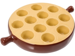 Cesto De Plástico Com Design Vazado E Alça, Kit De 3 Peças, Para Organizar Cosméticos E Outros Itens Na Mesa Ou No