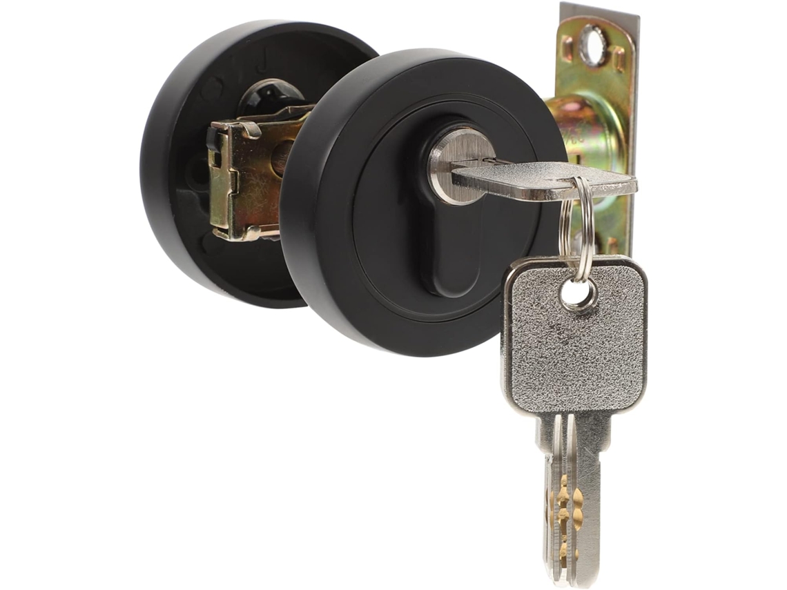 Cerradura De Puerta Oculta Con Cerrojo De Cilindro Simple En Aleación De Zinc Para