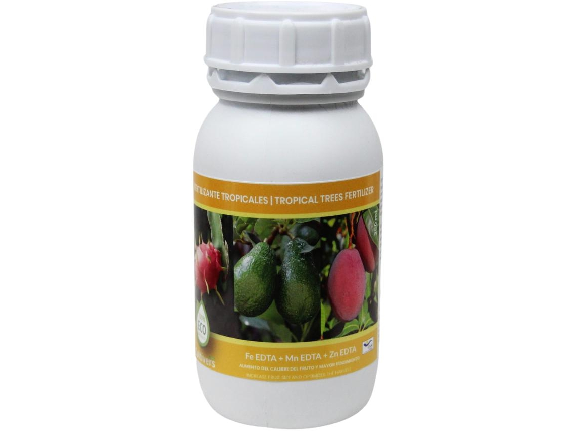 CULTIVERS Fertilizante Tropicales Ecológico 250 ml Abono Líquido 100% Orgánico . Mayor Rendimiento y Aumento del Calibre del Fruto