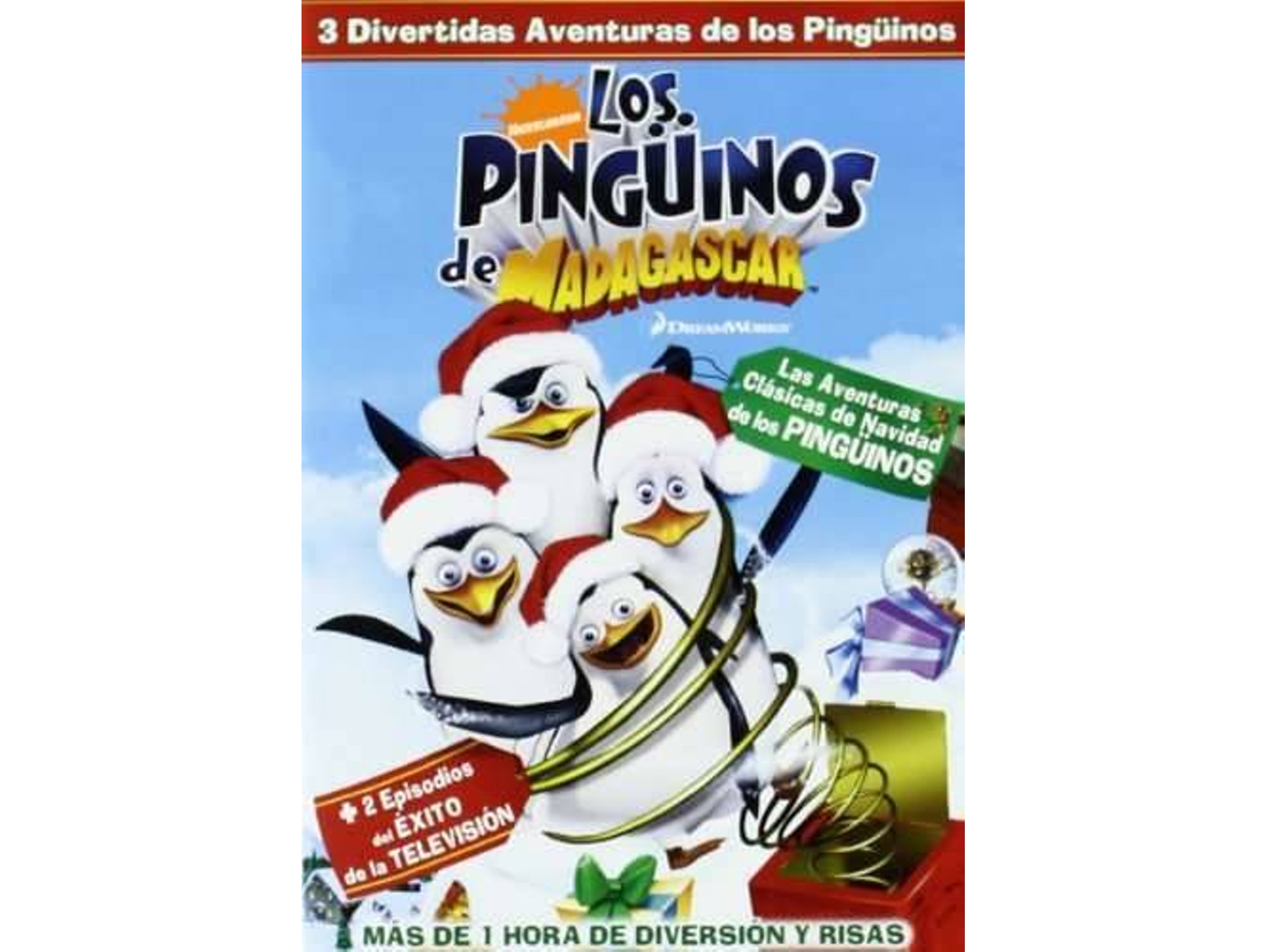 DVD The Penguins of Madagascar (2014) / Los Pinguinos De Madagascar (Edición en Español)