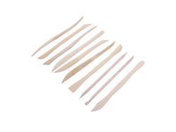10 Pcs Conjunto Ferramentas Modelagem Massa Polimérica Madeira Diy Escultura