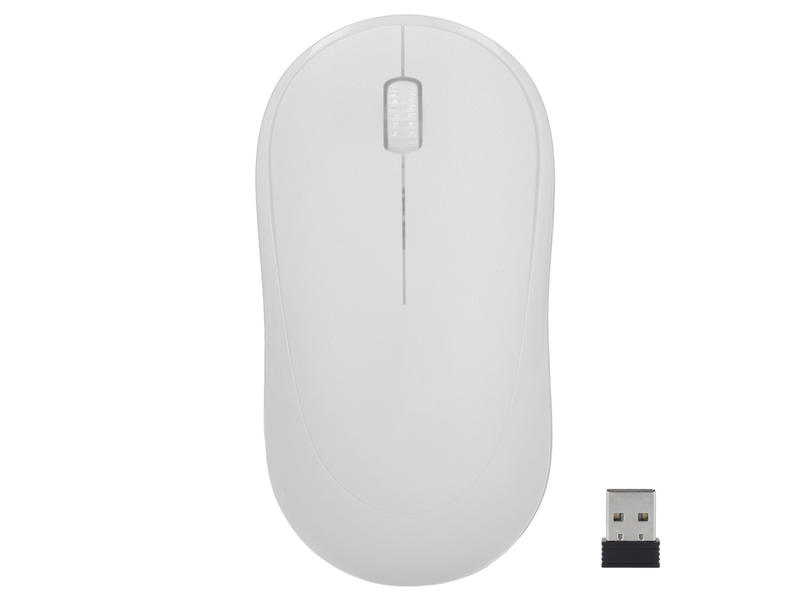 Ratón Óptico Inalámbrico Ultradelgado Ahorrador De Energía De 2.4 Ghz Y6 Para Computadora Blanco