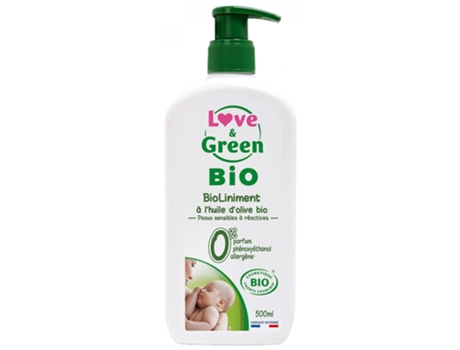 Aceite Biolinimento Con de Oliva Bio 500 Ml LOVE & GREEN
