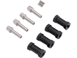 Extensiones de rueda de latón SFUSHOS para modelos SCX10/10