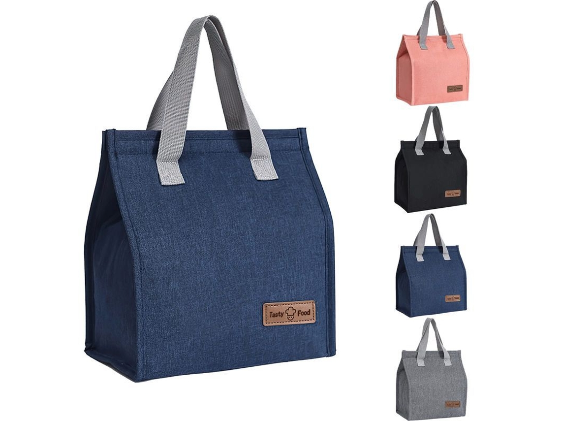 2026 bolsa de Almuerzo Aislada Reutilizable Impermeable para Trabajo Escuela Picnic (ciano)