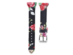 Reemplazo De Correa Para Fitbit Versa De Cuero Genuino Con Estampado