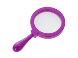 Lupa portátil para niños, juguete educativo para detectives y exploradores, con asa (hogar)