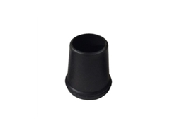 Saco Con 25 Puntas De Goma Negra 28mm Plastics Ramon