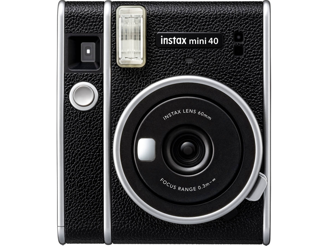 Cámara Instantánea FUJIFILM Instax Mini 40 Negro