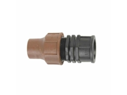 Conector de manguera de 16 mm con rosca de 3/4 en PP resistente para riego Rain Bird