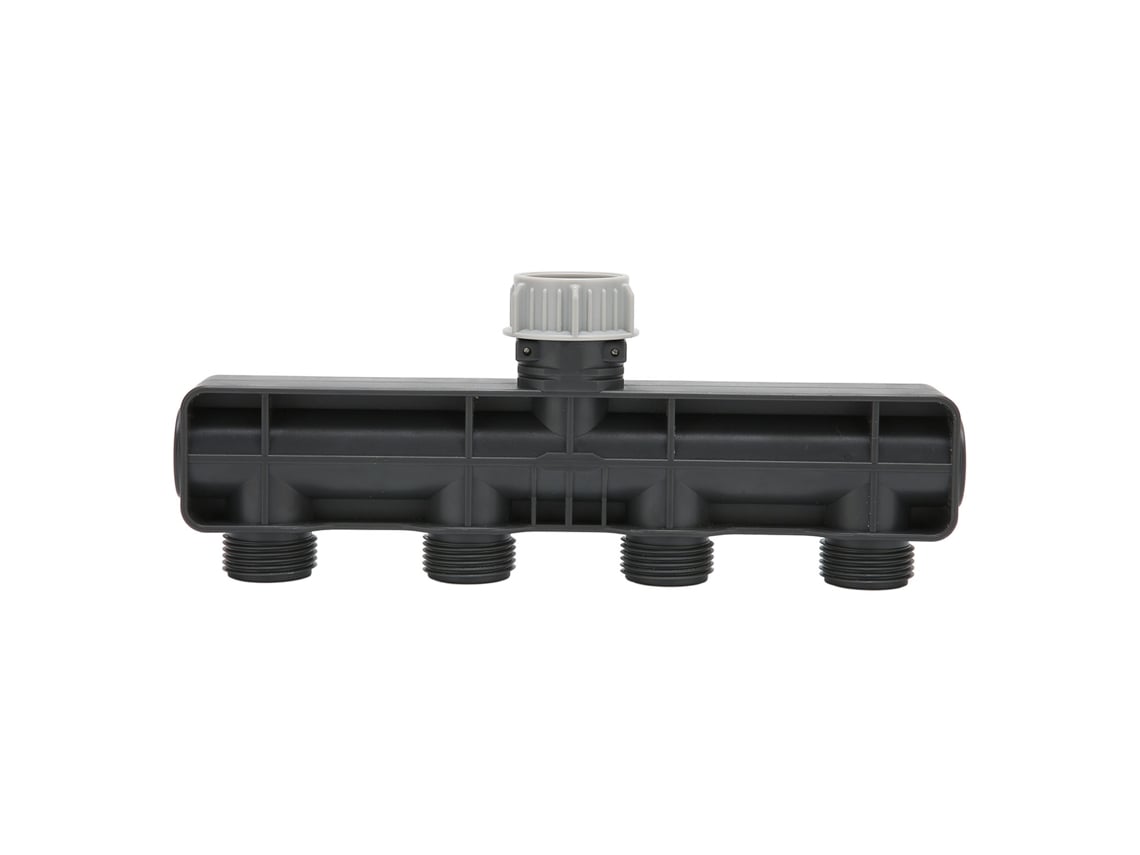 Divisor De Agua De 4 Vías Con Rosca Hembra/macho G3/4 Para Grifos De Jardín, Riego, Granja Y Patio.