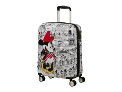 Maleta de cabina 55cm Disney Wavebreaker Minnie Comics Blanca American Tourister