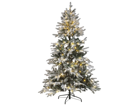 Árbol de Navidad blanco/verde 180 cm BELIANI Miette