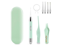 Dan26-kit De Limpieza De Cera Auditive Con Luz Led, 3 Herramientas, Cucharas Blandas Para Niños Y Adultos, Recargable