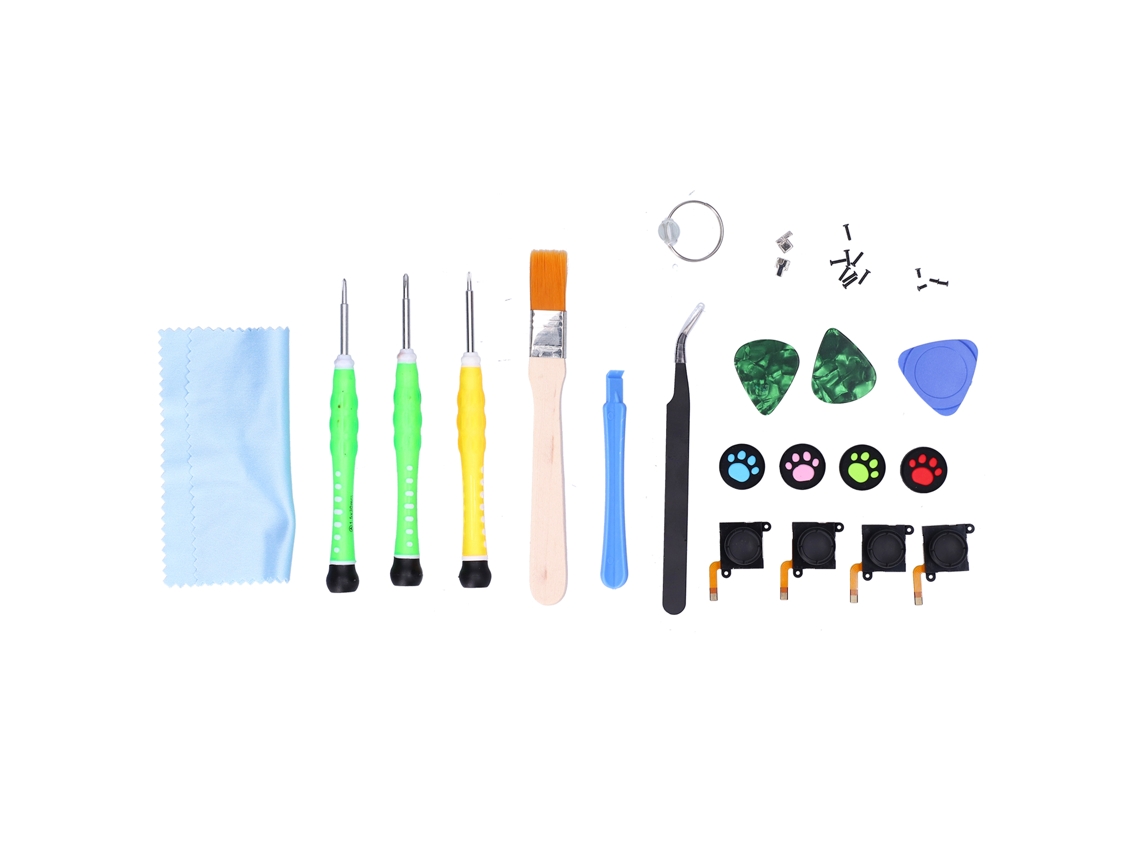 Kit De Reparación De Consola De Juegos Qm2107094, Pieza De Repuesto Para Joystick, Herramienta Con Pinzas Y Tornillos
