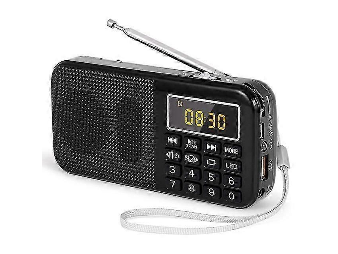 Radio de emergencia GOKOCO con batería de 10000 mAh, alimentada por energía solar, aprobada por la NOAA.