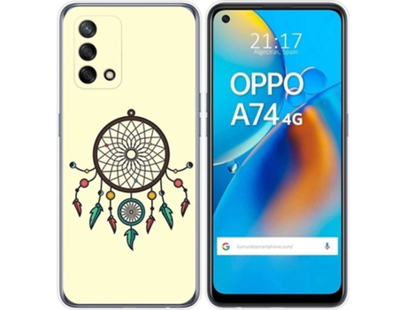 Carcasa Oppo A74 4G TUMUNDOSMARTPHONE Atrapasueños Multicolor