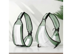 Portabebés Chrui de punto para recién nacidos y niños pequeños, 20 kg (verde)