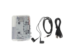 Convertidor De Cinta De Casete A Mp3, Interfaz Usb 2.0 Hifi, Grabadora Portátil Con Carcasa Transparente.