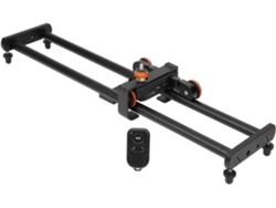 Soporte Motorizado Deslizante Para Cámara De Video, De Aleación Negra, Para Teléfono Inteligente.