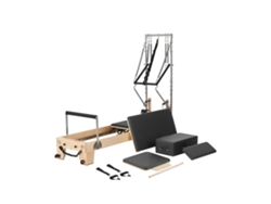 Máquina de Pilates Reformer en Madera de Arce con Torre y Accesorios Tekmaquinas