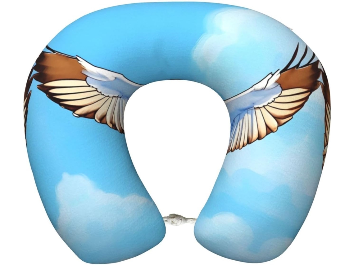 Almohada Viaje Espuma Viscoelástica Poliéster, Felpa Fácil Soporte, Ajustable Plegable: