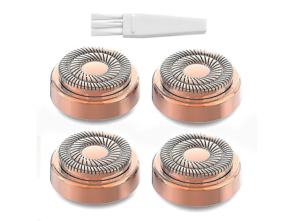 Cabezales De Reemplazo Para Depiladora Facial Finishing Touch Flawless Generación 1 18k Dorado Hipoalergénico