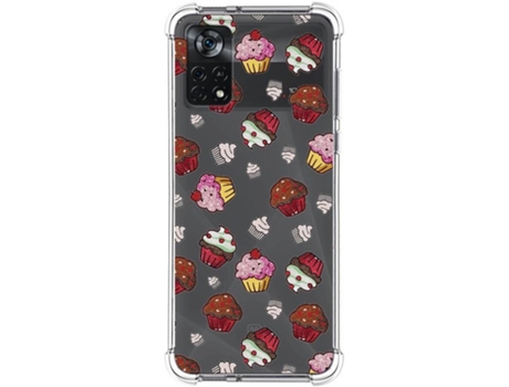 Carcasa para Xiaomi Poco X4 Pro 5G TUMUNDOSMARTPHONE Dibujos Antigolpes Muffins Multicolor