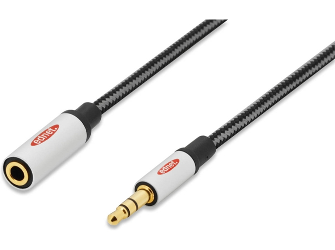Cable Audio EDNET (Jack 3.5 mm - 3 m - Multicolor)